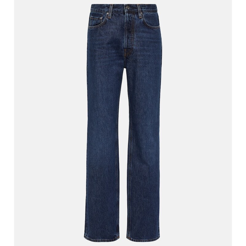 Toteme Classic Cut high-rise straight jeans