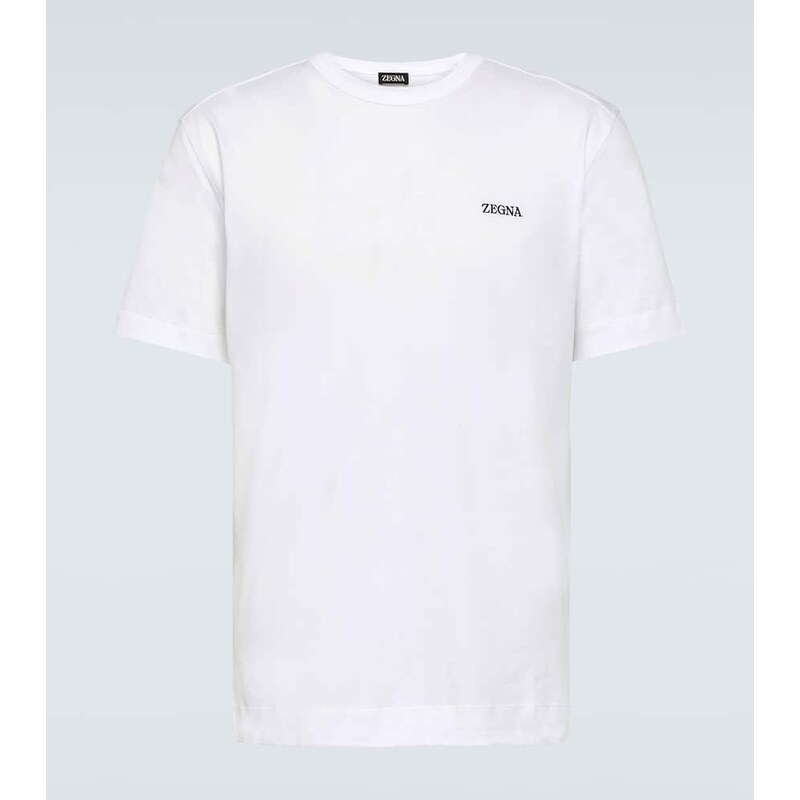 Zegna Logo cotton jersey T-shirt