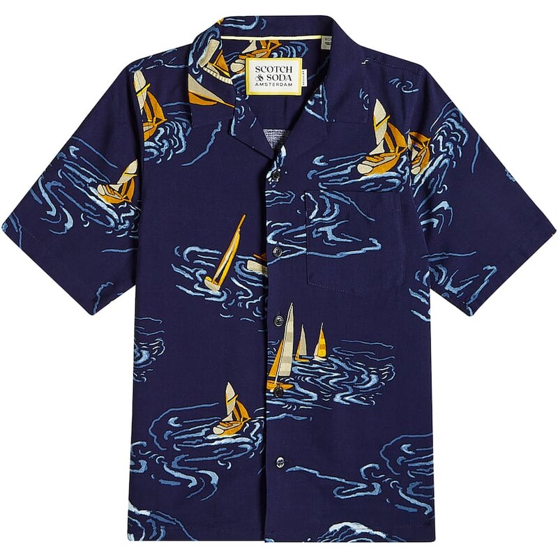 Scotch & Soda Kids Printed shirt