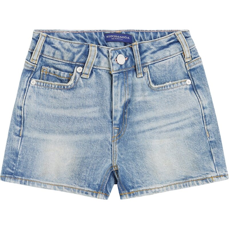 Scotch & Soda Kids The Beach denim shorts