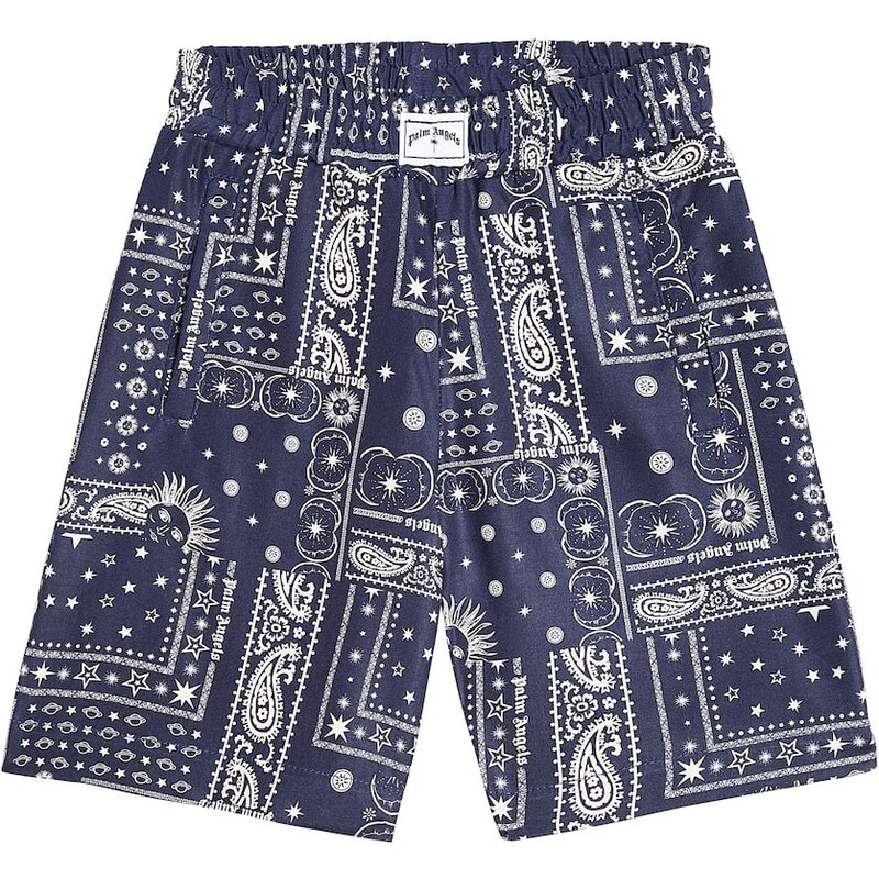 Palm Angels Kids Printed shorts