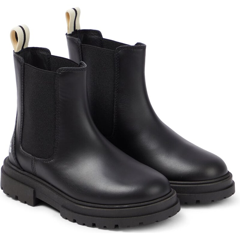 Palm Angels Kids Leather Chelsea boots