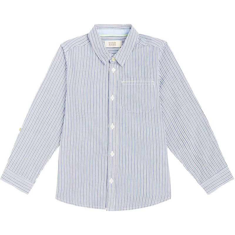 Scotch & Soda Kids Striped cotton shirt