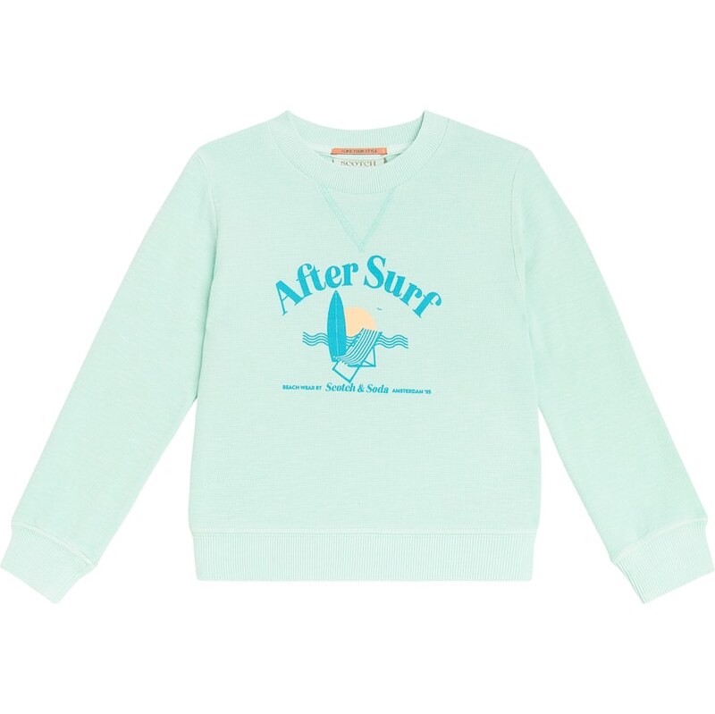 Scotch & Soda Kids Printed jersey sweatshirt