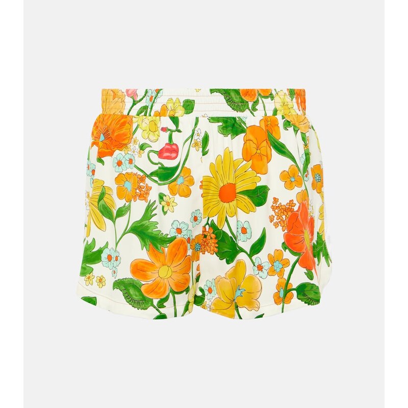 Stella McCartney Printed mid-rise shorts