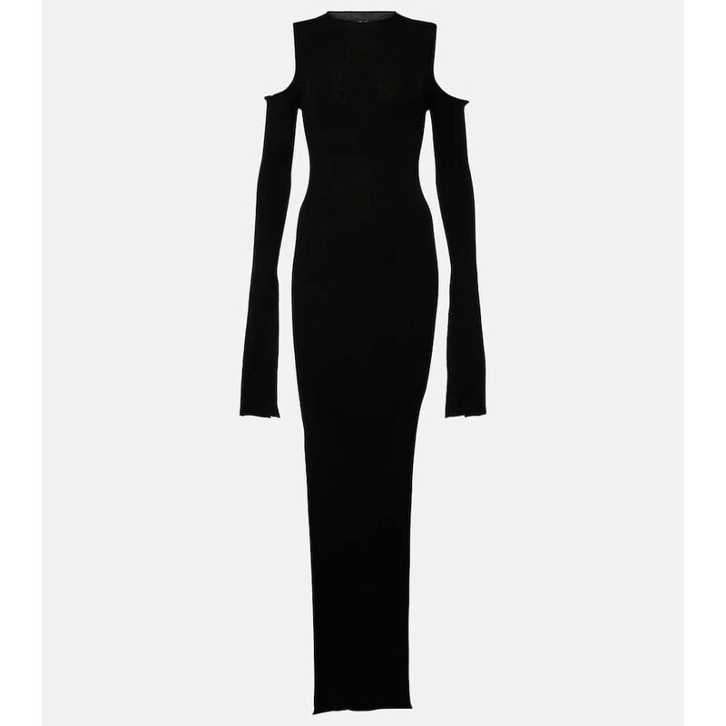 Rick Owens Knitted virgin wool maxi dress