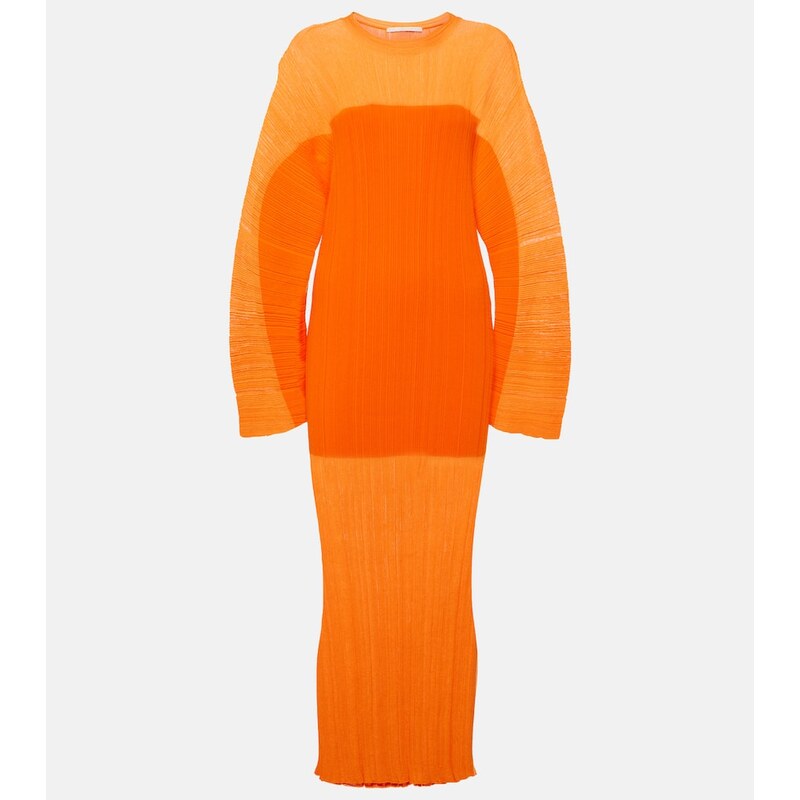 Stella McCartney PlissÃ midi dress