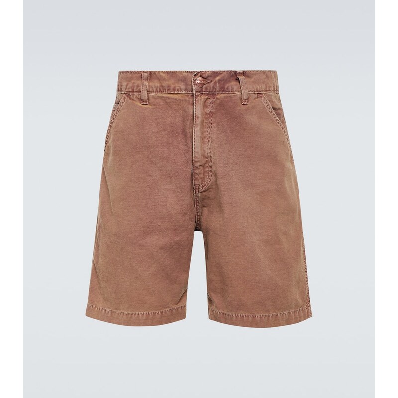 NotSoNormal Cotton canvas shorts