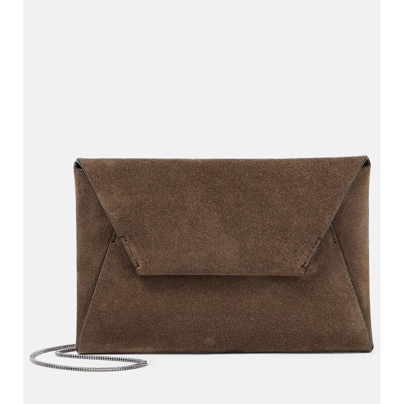 Brunello Cucinelli Suede shoulder bag