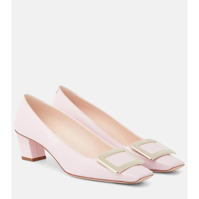 Roger Vivier Belle Vivier 45 leather pumps