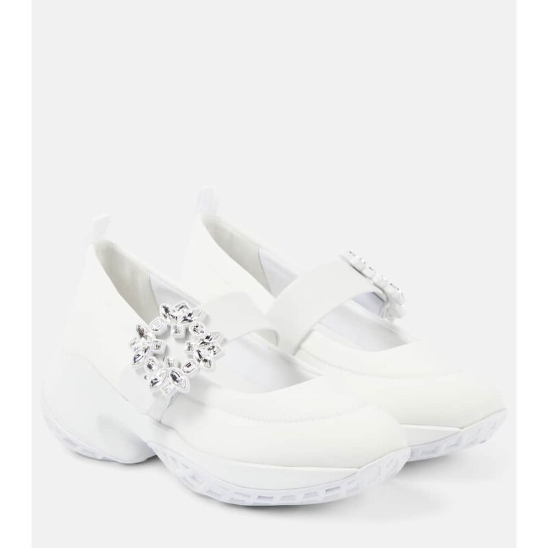 Roger Vivier Viv Match embellished sneakers