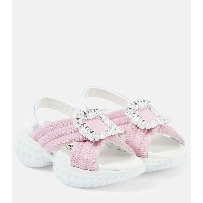 Roger Vivier Viv Run Light embellished sandals