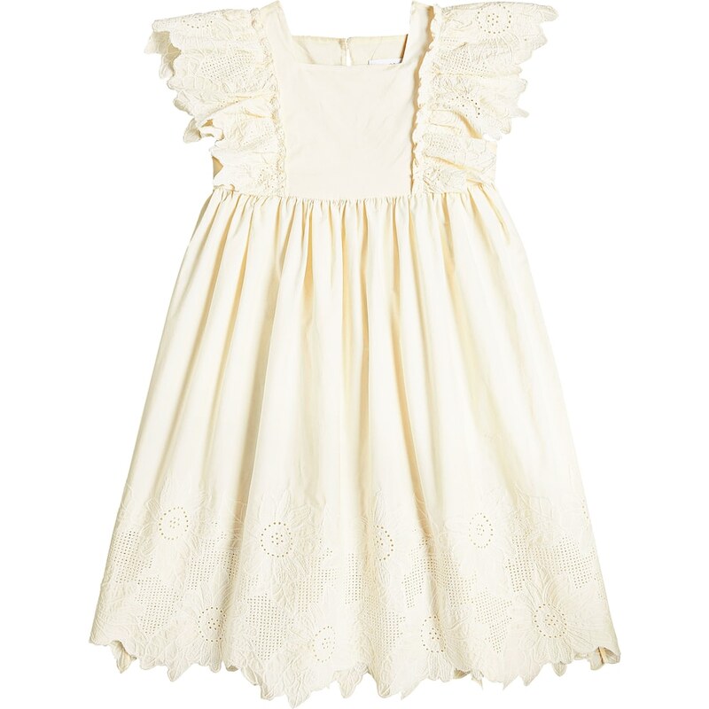 Cera Una Volta Elena embroidered cotton dress