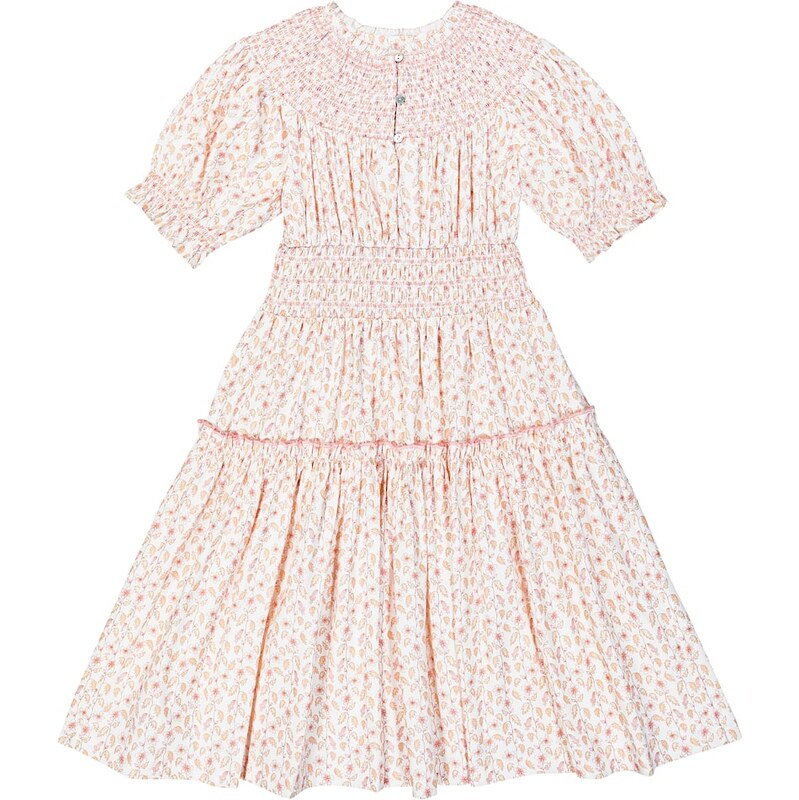Cera Una Volta Evelina cotton-blend dress