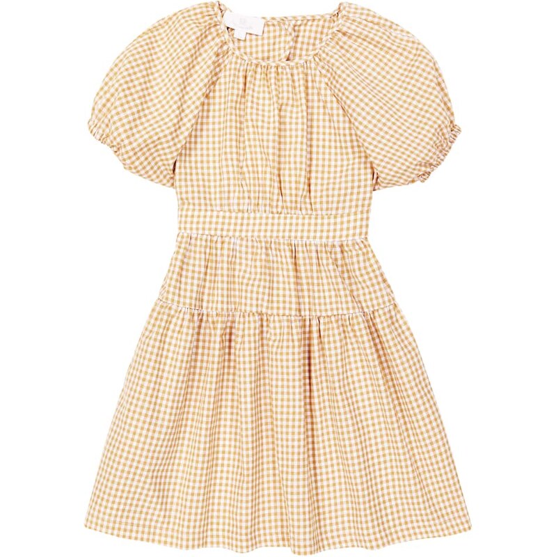 Cera Una Volta Lola checked cotton dress