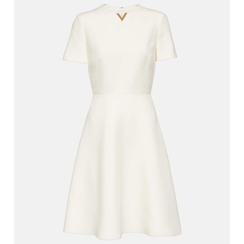 Valentino Wool and silk minidress