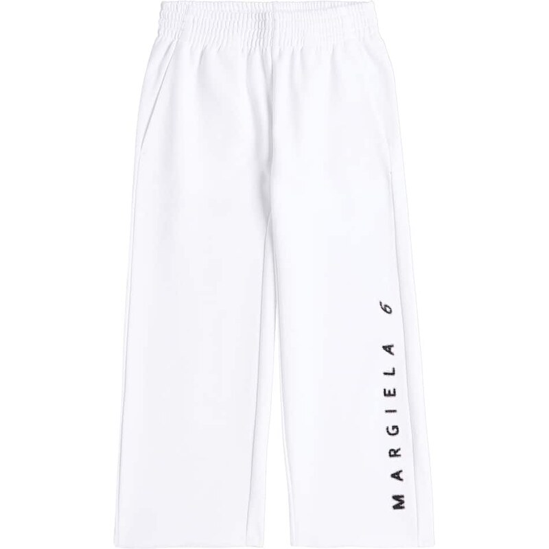 MM6 Maison Margiela Kids Cotton jersey sweatpants