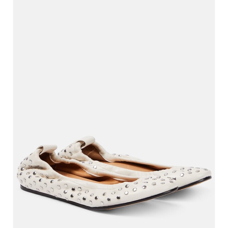 Isabel Marant Belna leather ballet flats