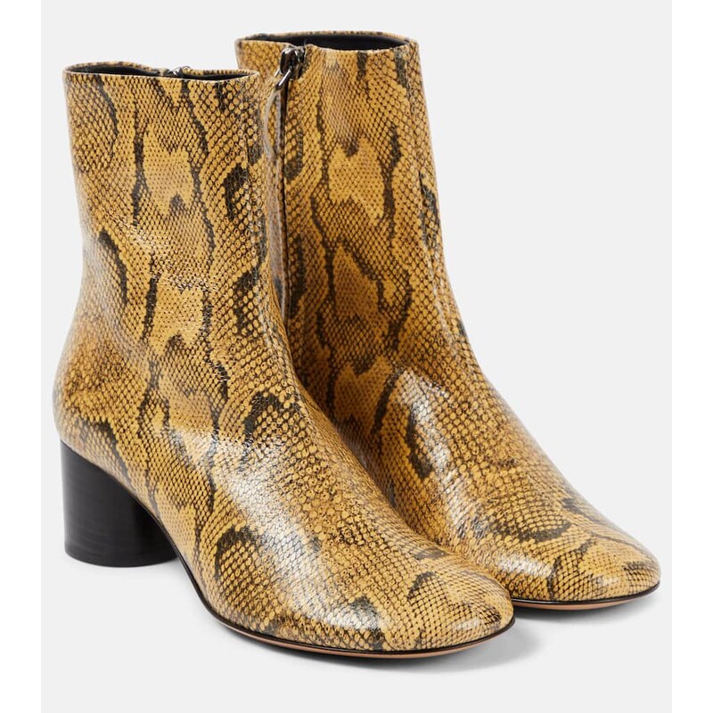 Isabel Marant Laeden leather ankle boots