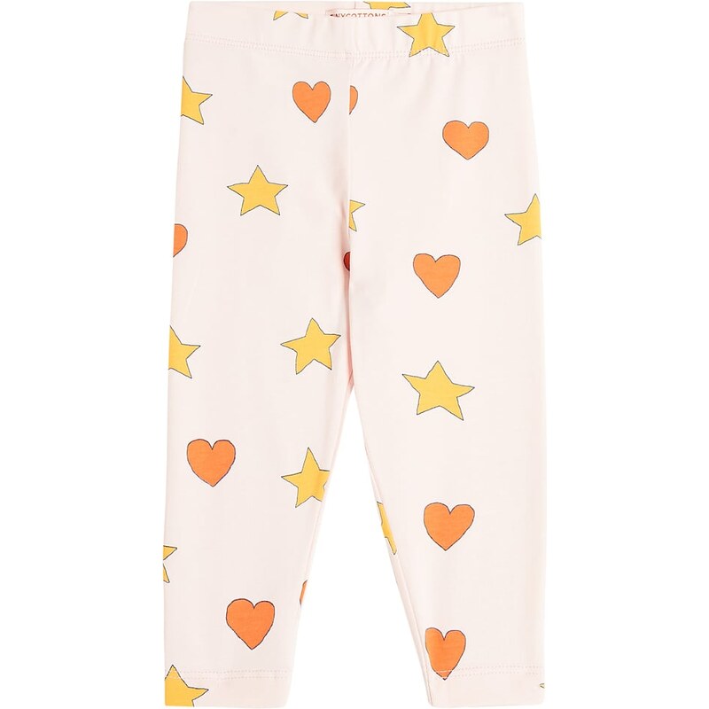 Tinycottons Baby printed cotton-blend leggings