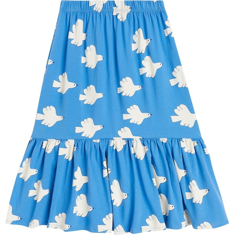 Tinycottons Doves cotton-blend skirt