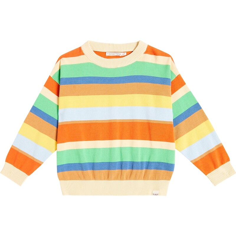 Tinycottons Striped cotton sweater