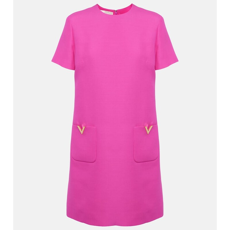 Valentino VGold Crepe Couture minidress