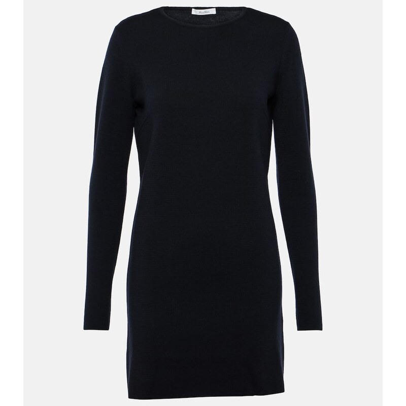 Max Mara Eridani wool minidress