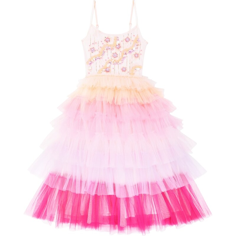 Tutu Du Monde Portrait embellished tulle dress
