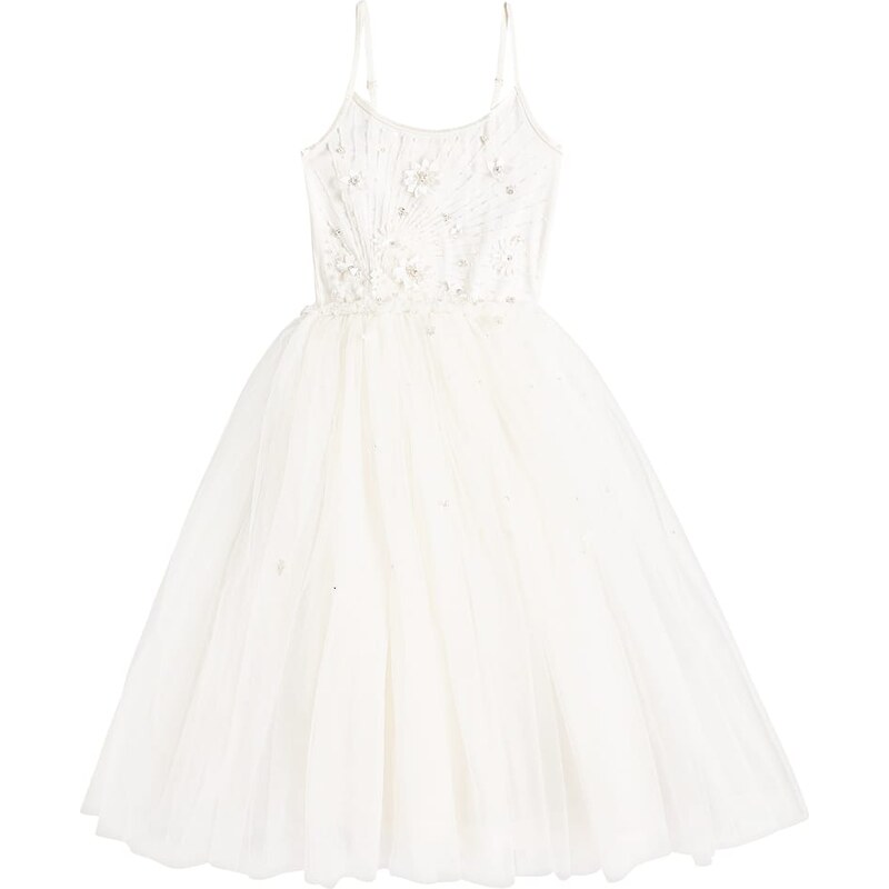 Tutu Du Monde Ceramic ruffled tulle dress