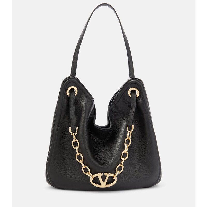 Valentino Garavani VLogo Moon Medium leather tote bag