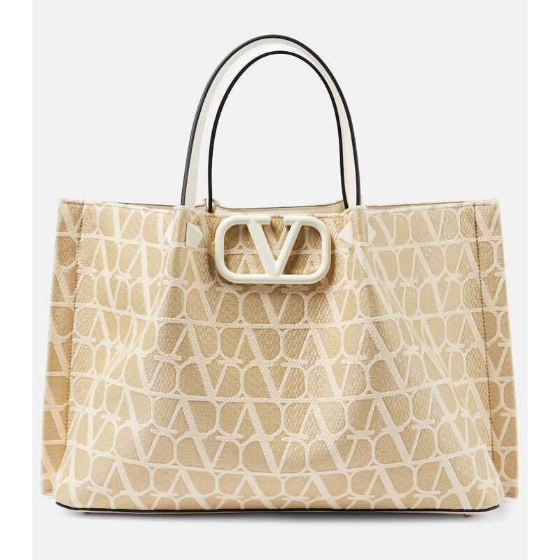 Valentino Garavani VLogo Signature Toile Iconographe tote bag