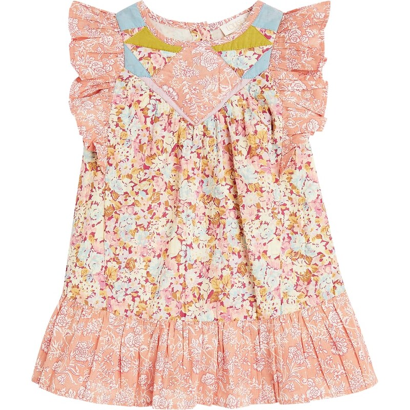 Louise Misha Baby Jyoti floral cotton dress