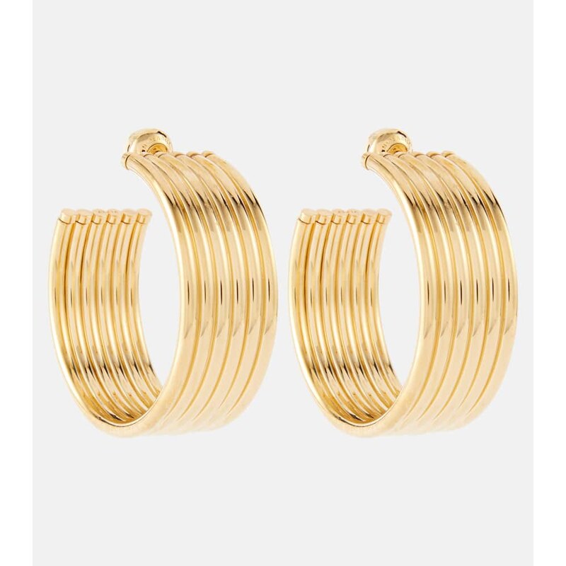 Alaïa Loop hoop earrings
