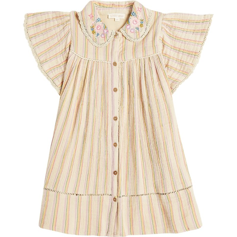 Louise Misha Marla striped cotton dress