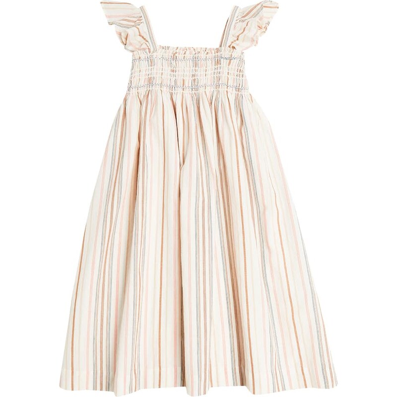 Bonpoint Alexandra ruched cotton dress