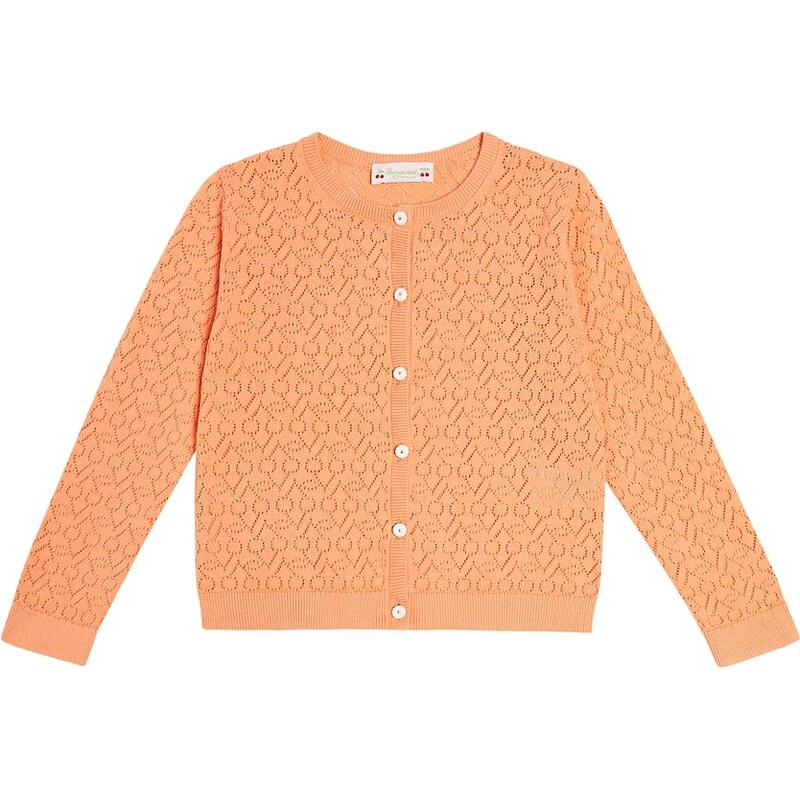 Bonpoint Cherry cotton cardigan