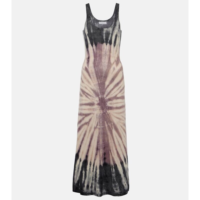 Gabriela Hearst Beca tie-dye cashmere and silk maxi dress