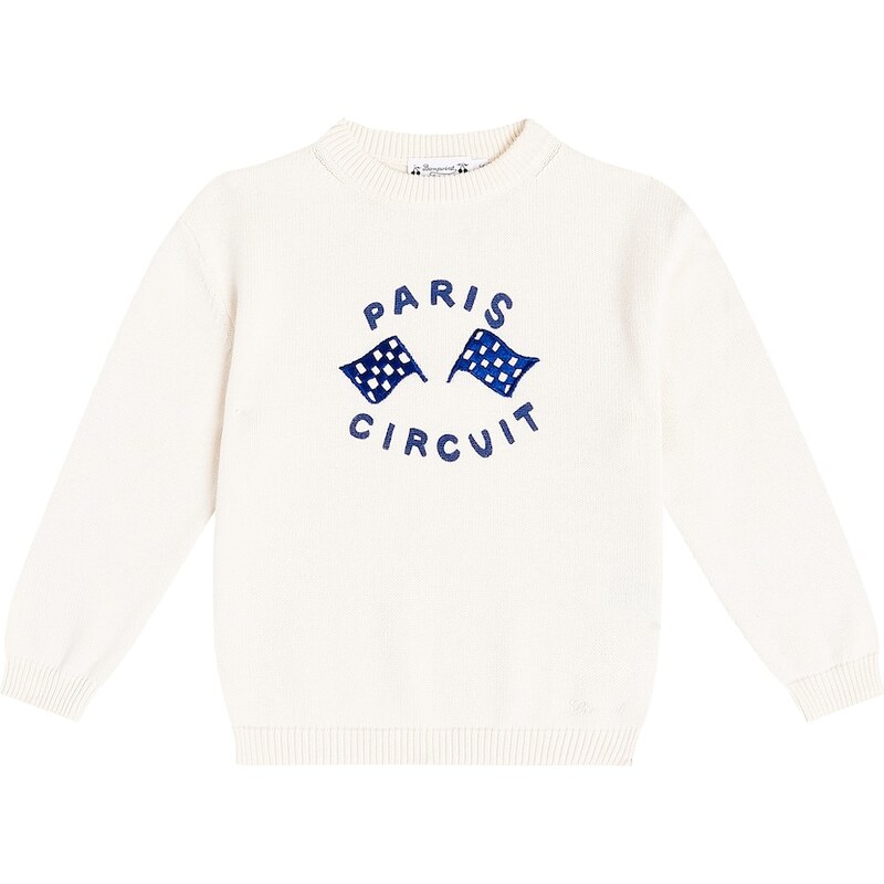 Bonpoint Fabion cotton and cashmere sweater