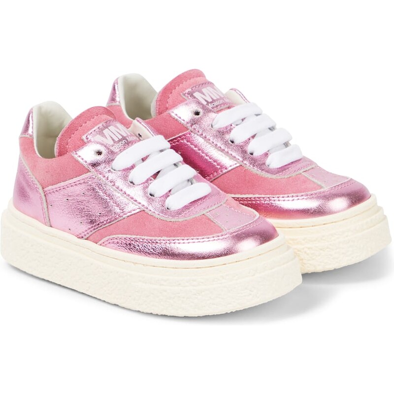 MM6 Maison Margiela Kids Leather sneakers