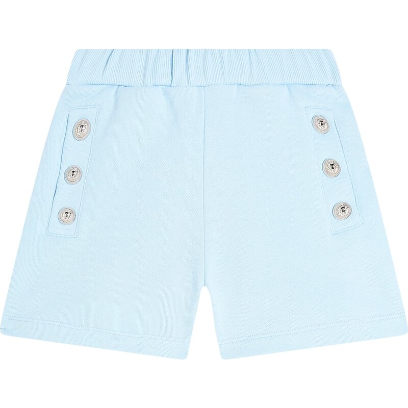 Balmain Kids Cotton jersey shorts