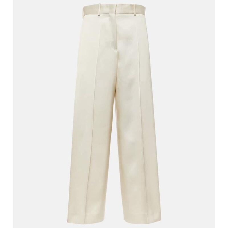 Jil Sander Satin wide-leg pants