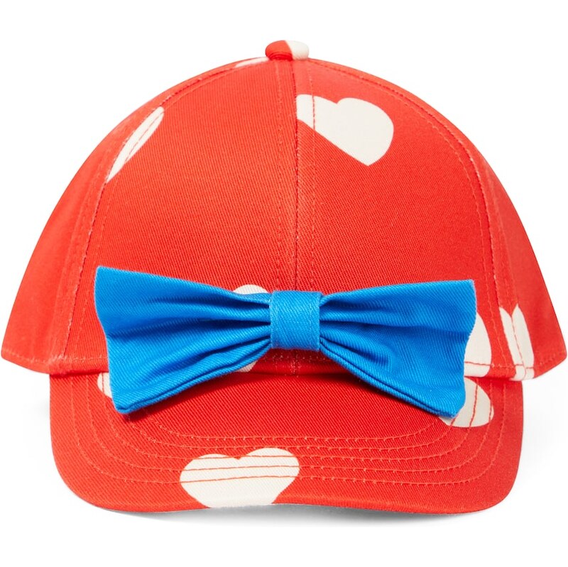 Mini Rodini Hearts cotton baseball cap