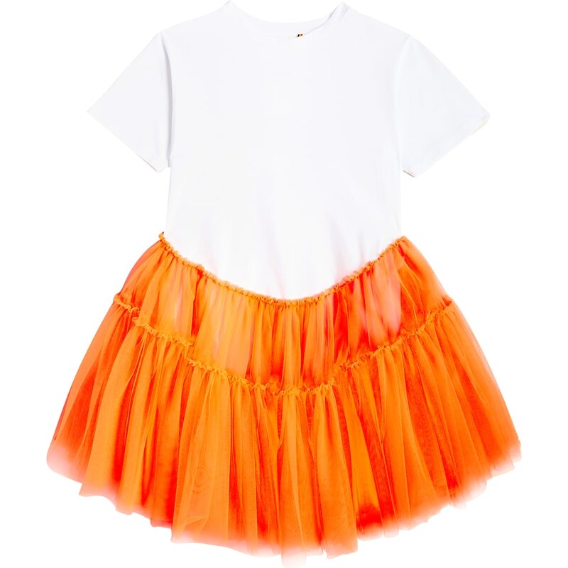 Caroline Bosmans Jersey and tulle dress