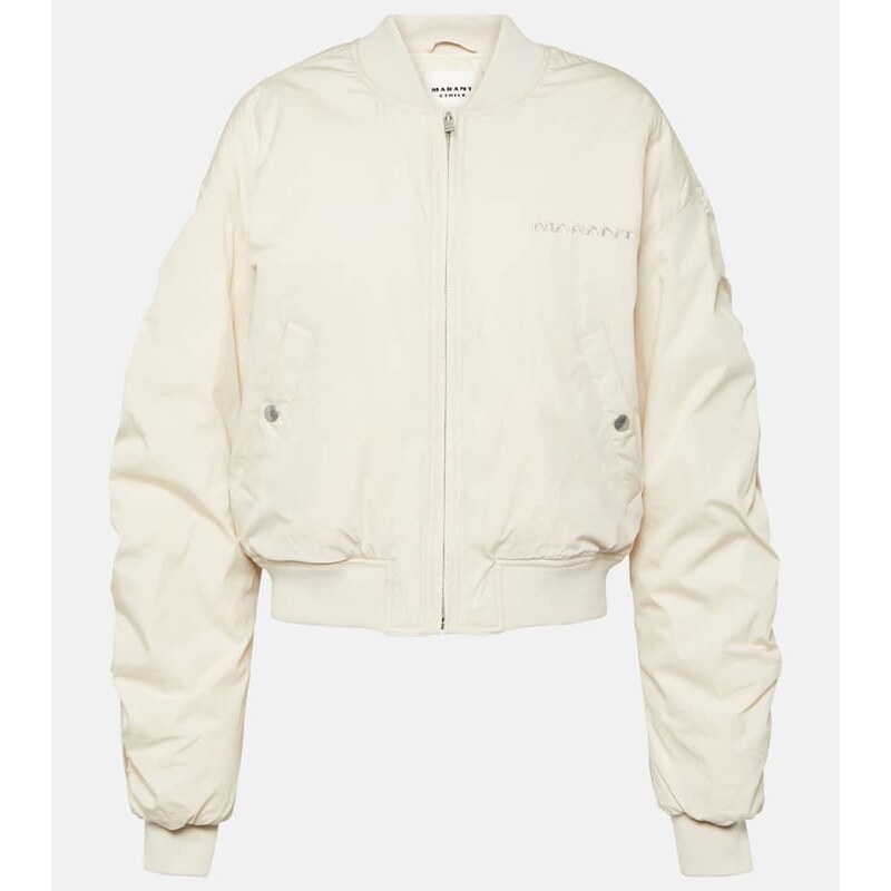 Marant Etoile Bessimega cotton-blend bomber jacket