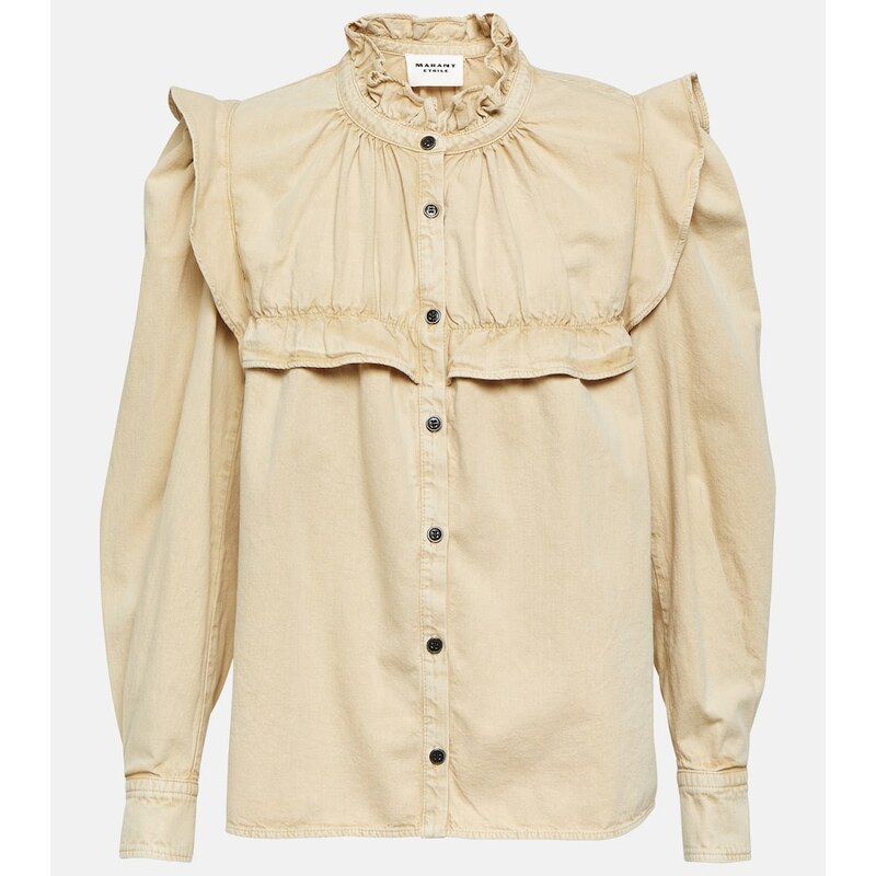 Marant Etoile Idety denim top
