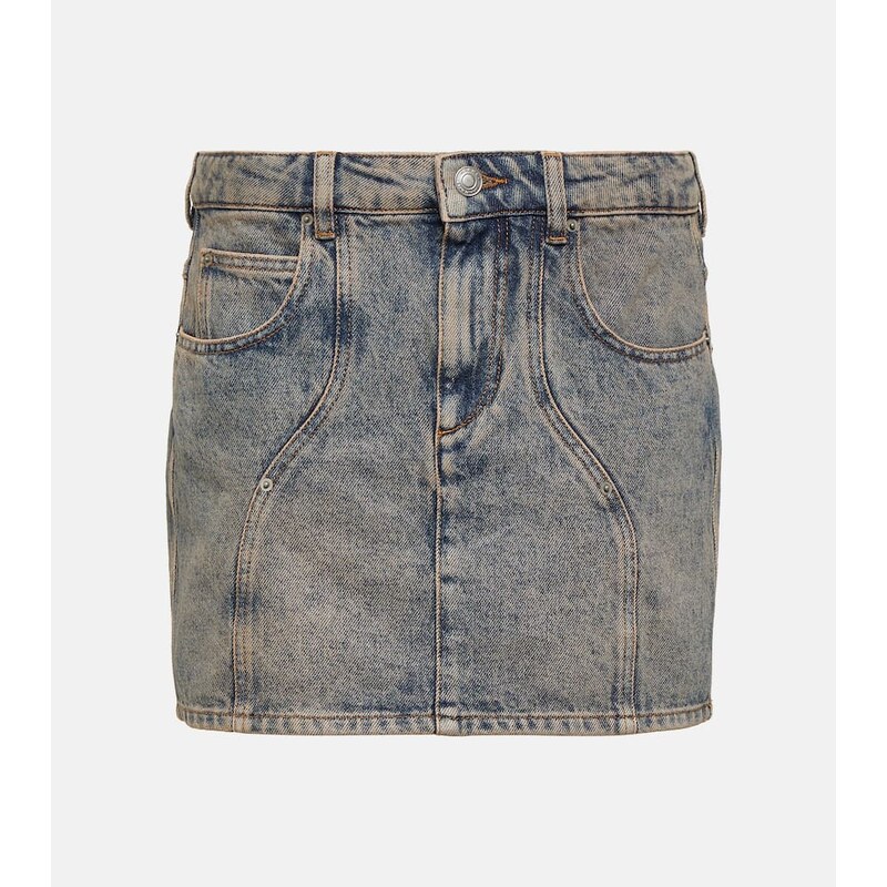 Marant Etoile Vesna denim miniskirt