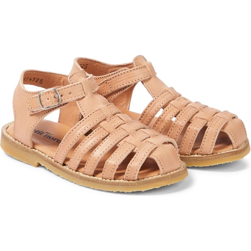 Petit Nord Braided leather sandals
