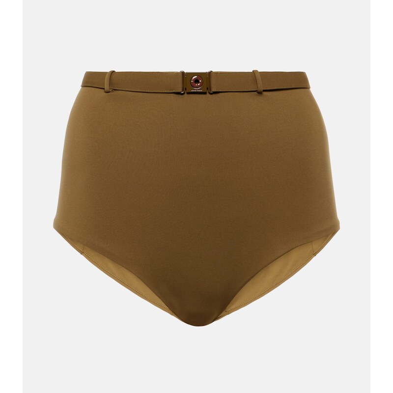 Loro Piana High-rise bikini bottoms