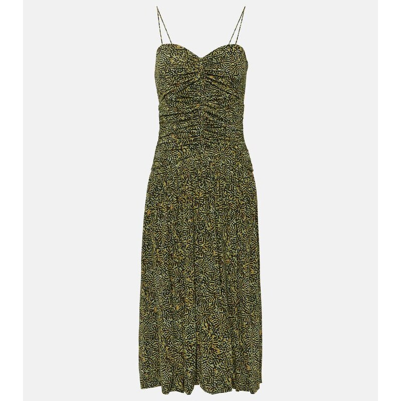 Isabel Marant Elisabeth printed jersey midi dress